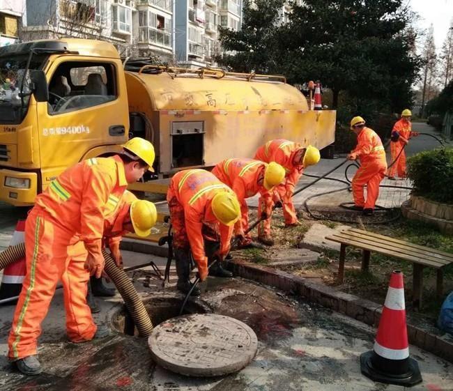 新龙镇市政管道清淤